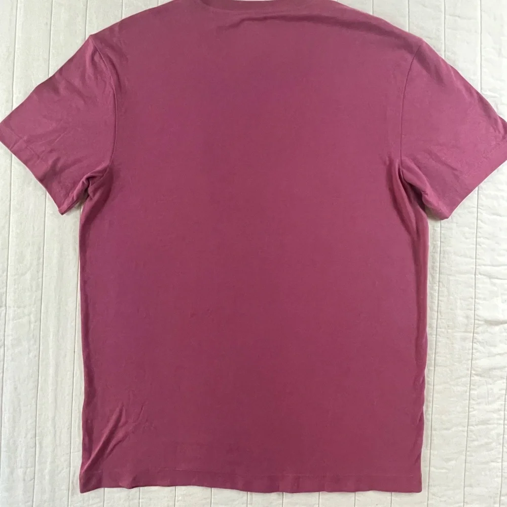 J. Crew Men's Short Sleeve Tee in Rich Pink